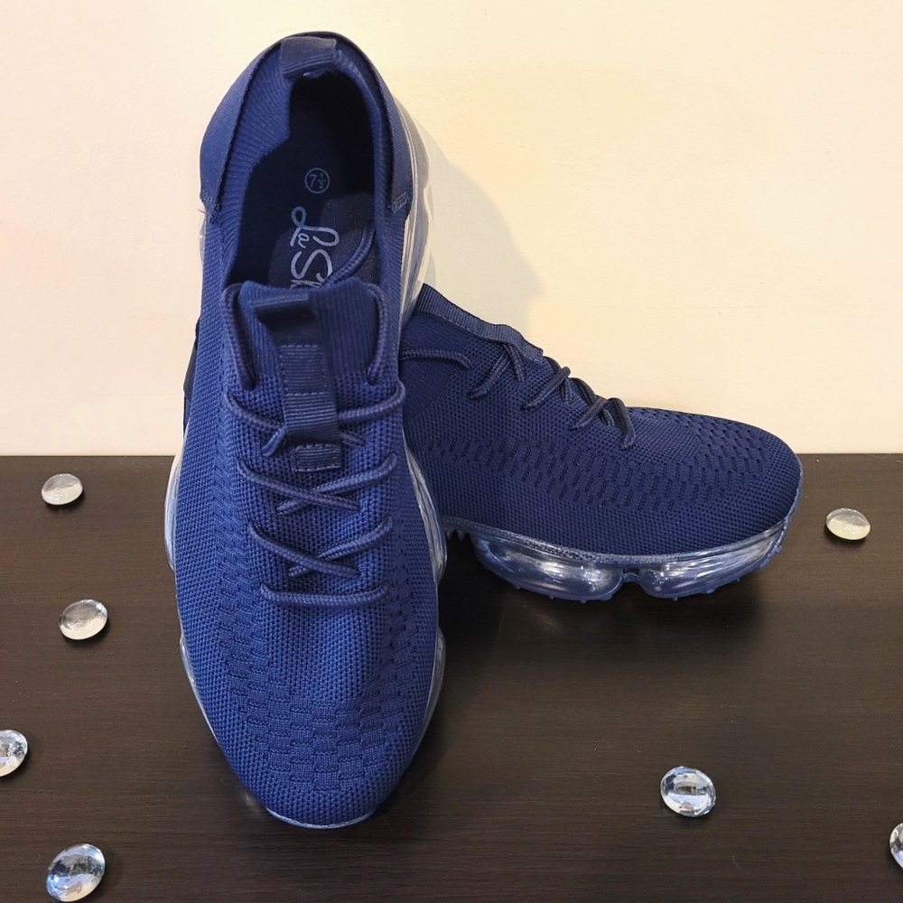 La Sheelah Navy Tennis Shoes